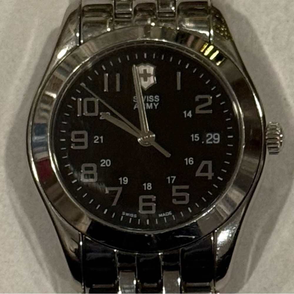 Victorinox Swiss Army Alliance Men’s Watch - Stainless Steel - Black